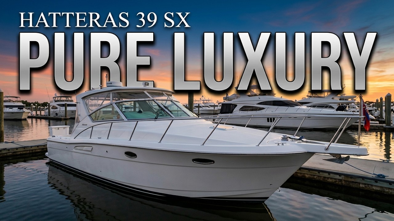 1998 Hatteras 39 SX