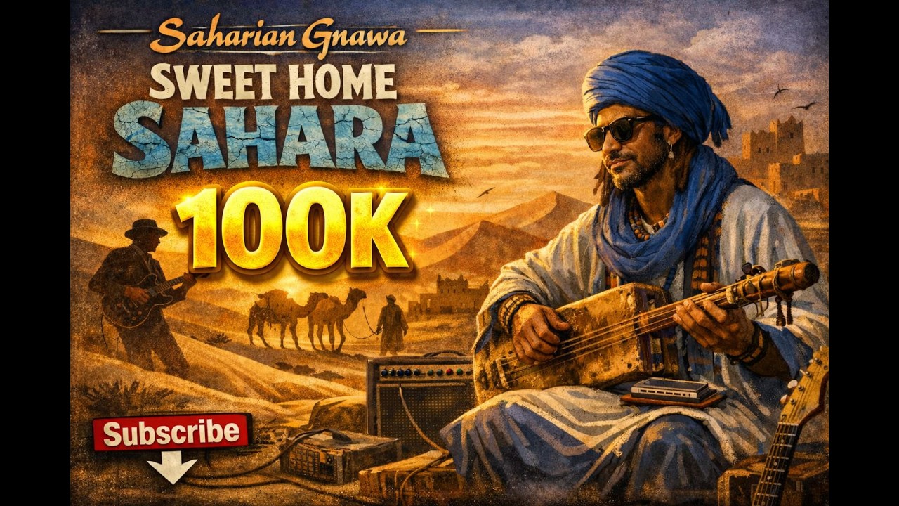 Saharian Gnawa - Sweet Home Sahara  #gnawa  #sahara #gnawamusic #trance #MoroccanCulture #morocco