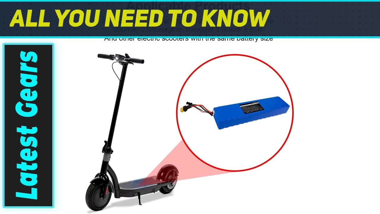 Amazing Scooter Upgrade! 36V Battery for Hover-1 & Swagtron!