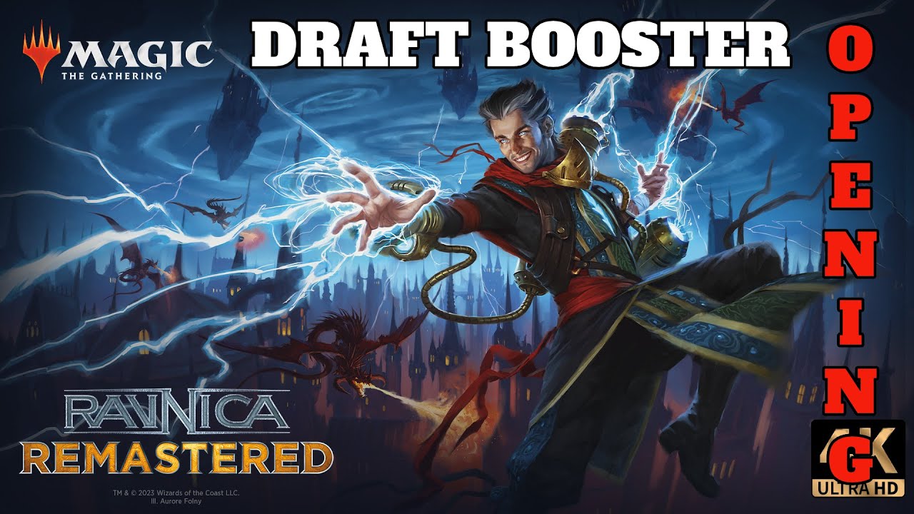 OPENING 🔥​ karty MAGIC THE GATHERING - RAVNICA REMASTERED - DRAFT BOOSTER. Karty Angielskie. #mtg
