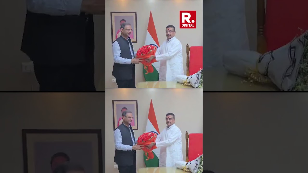 West Bengal Chief Minister Suvendu Adhikari Meets Reserve Bank of India Governor Sanjay Malhotra