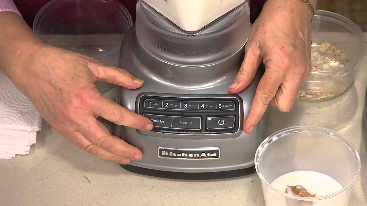 KitchenAid 60oz Diamond Vortex Blender with 7 Functions & Recipe Book with Mary Beth Roe