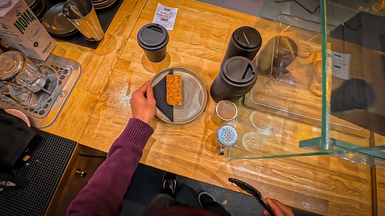 POV - Very Relaxing Barista Work | No Music