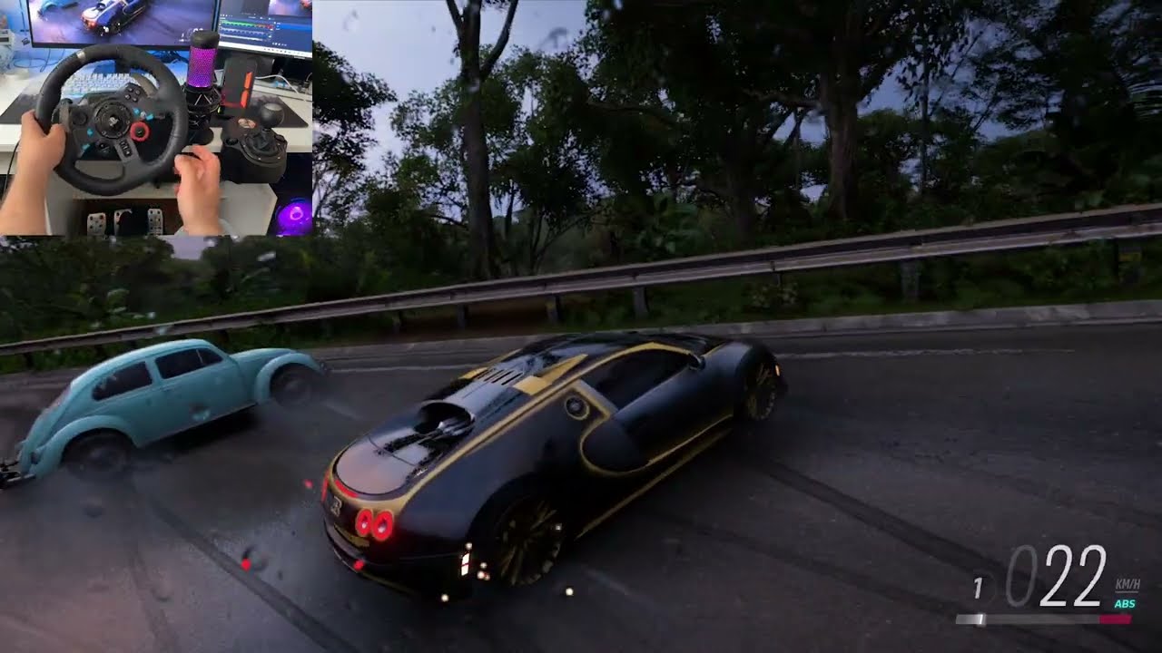 BUGATTI VEYRON Super Sport- Forza Horizon 5 | Logitech G29