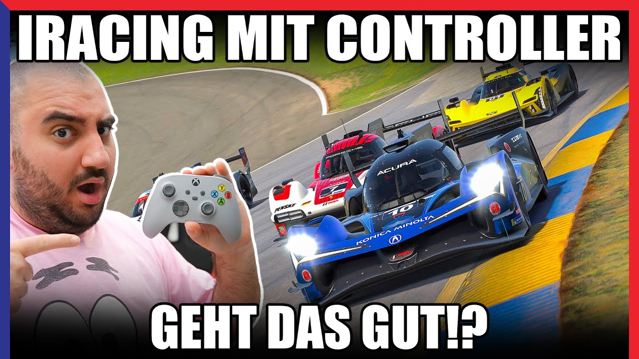Wie gut funktioniert iRacing mit Controller?
