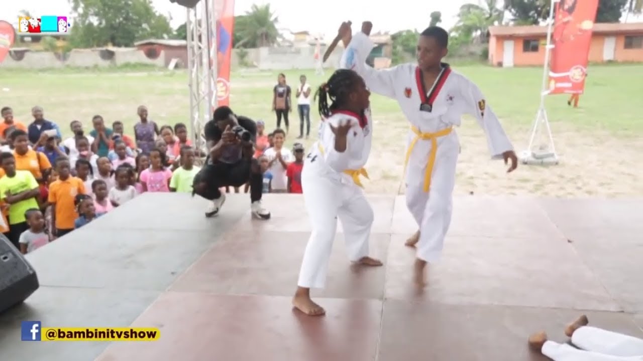 Taekwando display by MaryMount Int'l School, you will love