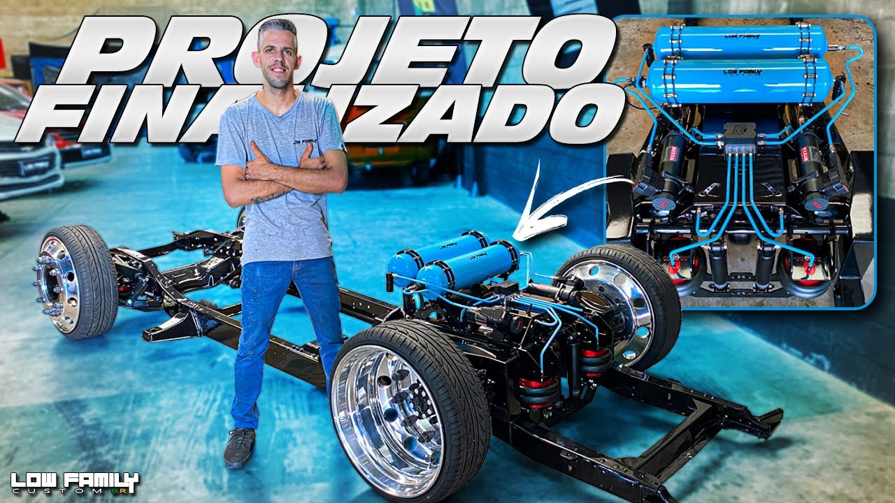 C14 RESTAURAÇÃO COMPLETA CHASSI + SUSPENSÃO A AR COM HARD-LINE COM RODAS 22’5 de CAMINHÃO EP. 106