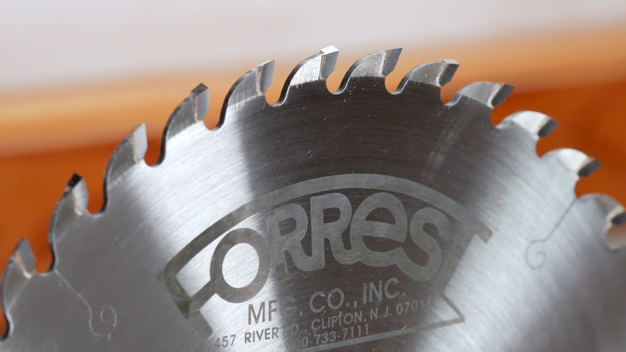 Forrest Woodworker II Saw Blade
