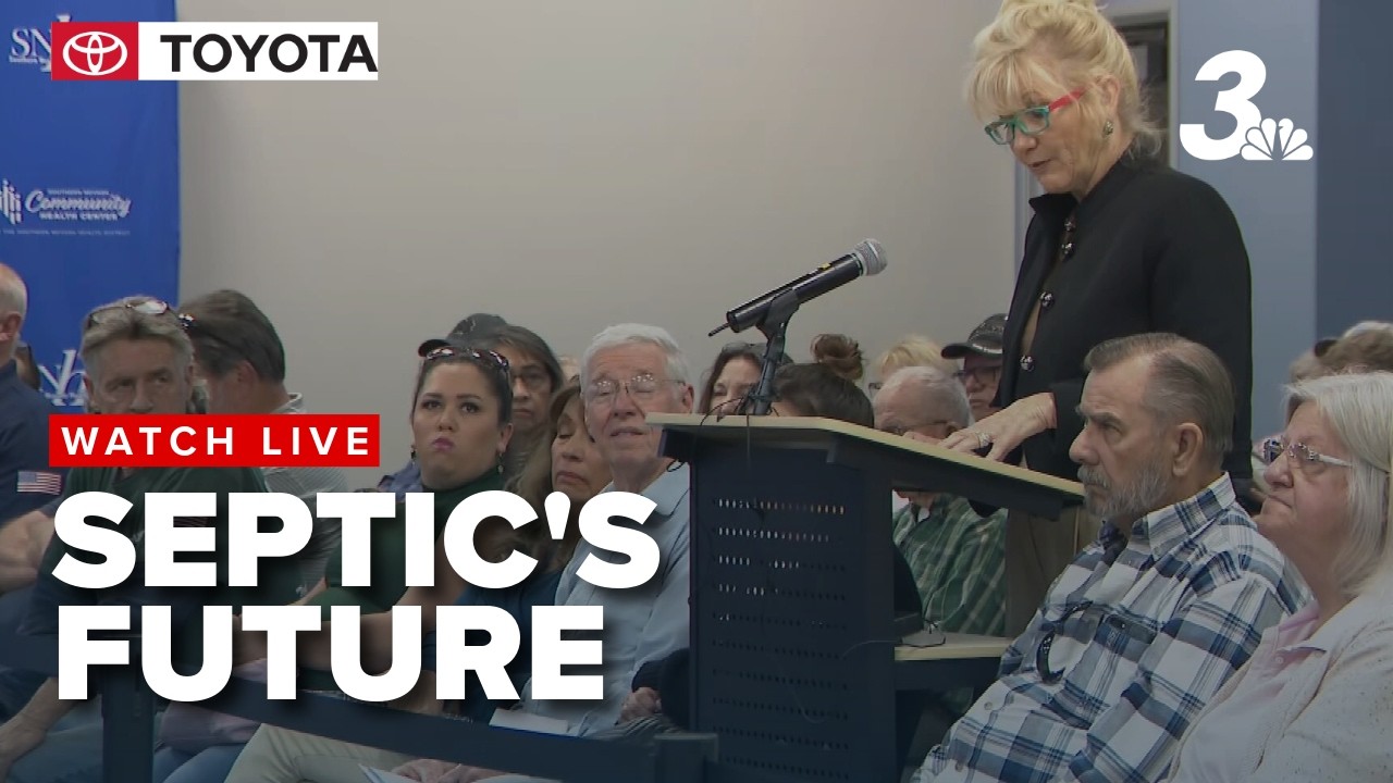 Septic tank meeting in Southern Nevada