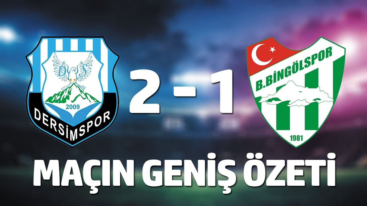 Dersimspor (2 - 1) 12 Bingölspor
