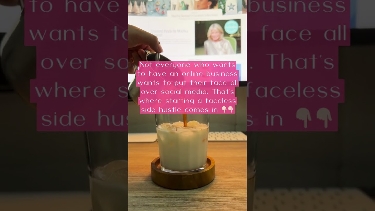 Faceless online business ideas