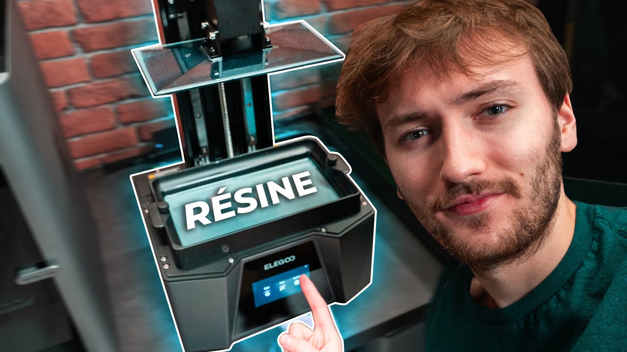 LANCEZ VOUS DANS L'IMPRESSION 3D RÉSINE