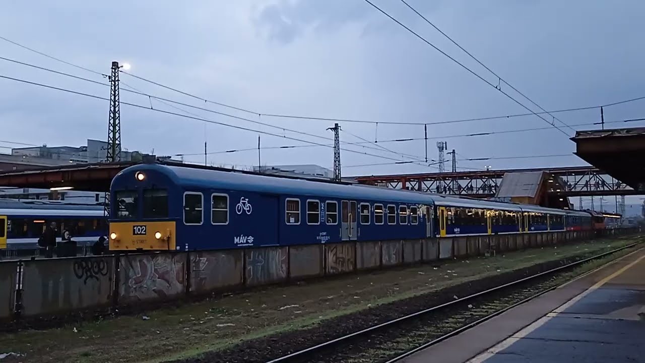 418 178 Csörgő indul BDdf 102 vezérlővel KÖKI-ről
