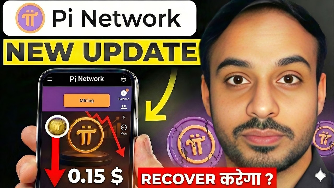 Why Pi Coin is Crashing? | Pi Network New Update | Pi Price | Pi KYC | Pi Wallet | Pi Migration 😮