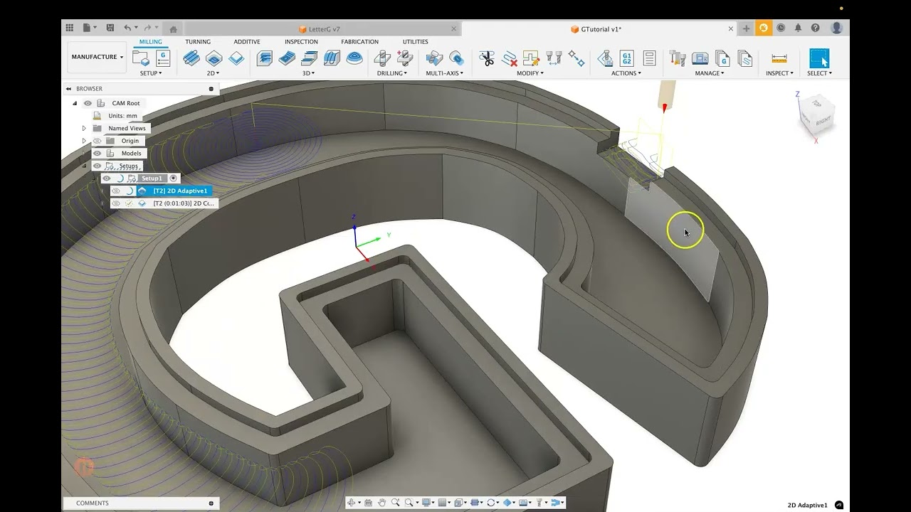 Fusion Tool Paths