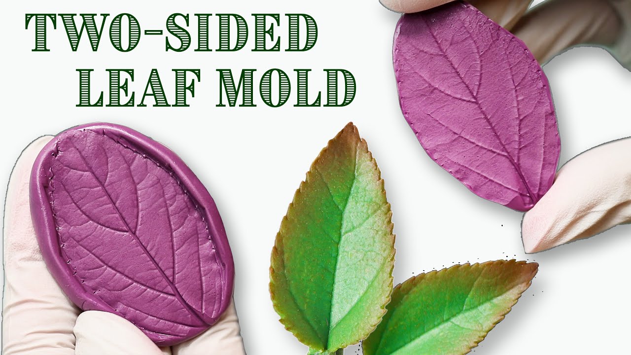 How to make Silicone Leaf mold. DIY Veiner for Leaves