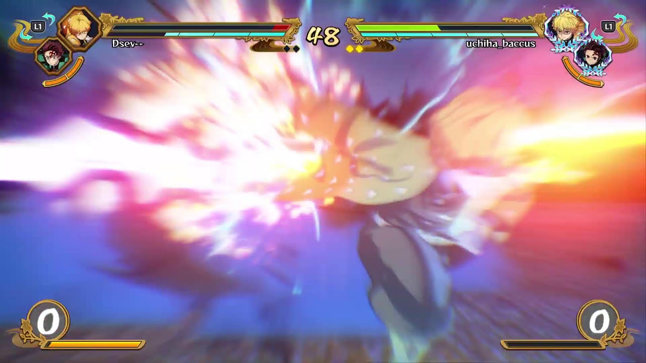 Let play some Demon Slayer hinokami chronicles 2 we play infinty castle Zenitsu and tanjiro