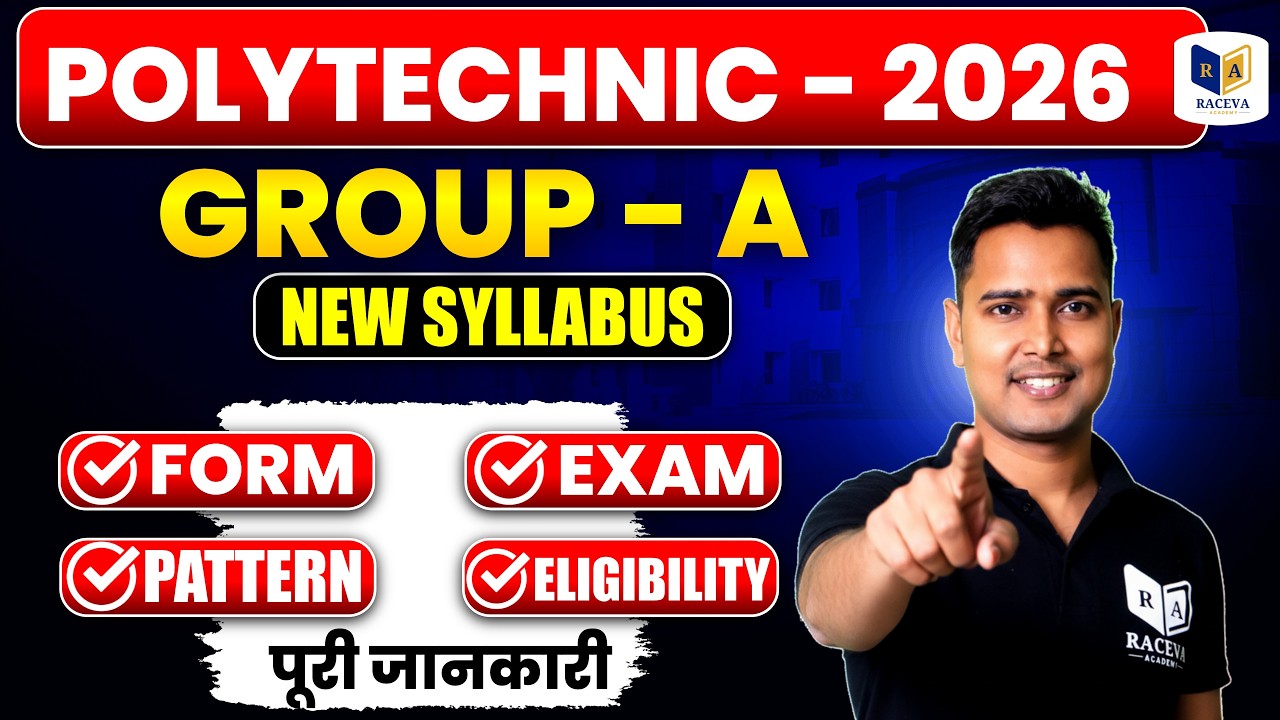 UP Polytechnic 2026 Syllabus | Group A Complete Syllabus Explained 🔥 JEECUP 2026