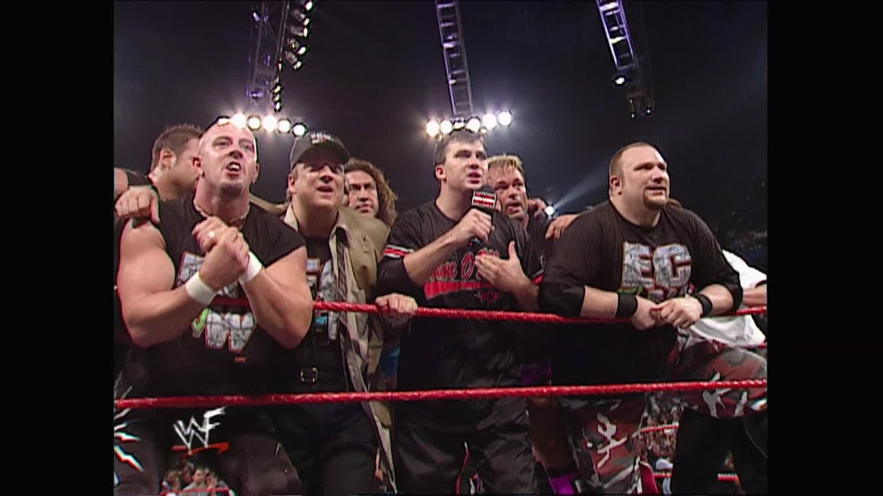 Шейн Макмэн представляет нового владельца ECW: Raw, 9 июля 2001 г.