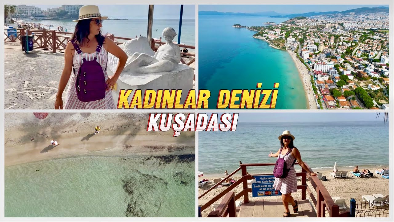 Kuşadası Kadınlar denizi plajı 🇹🇷