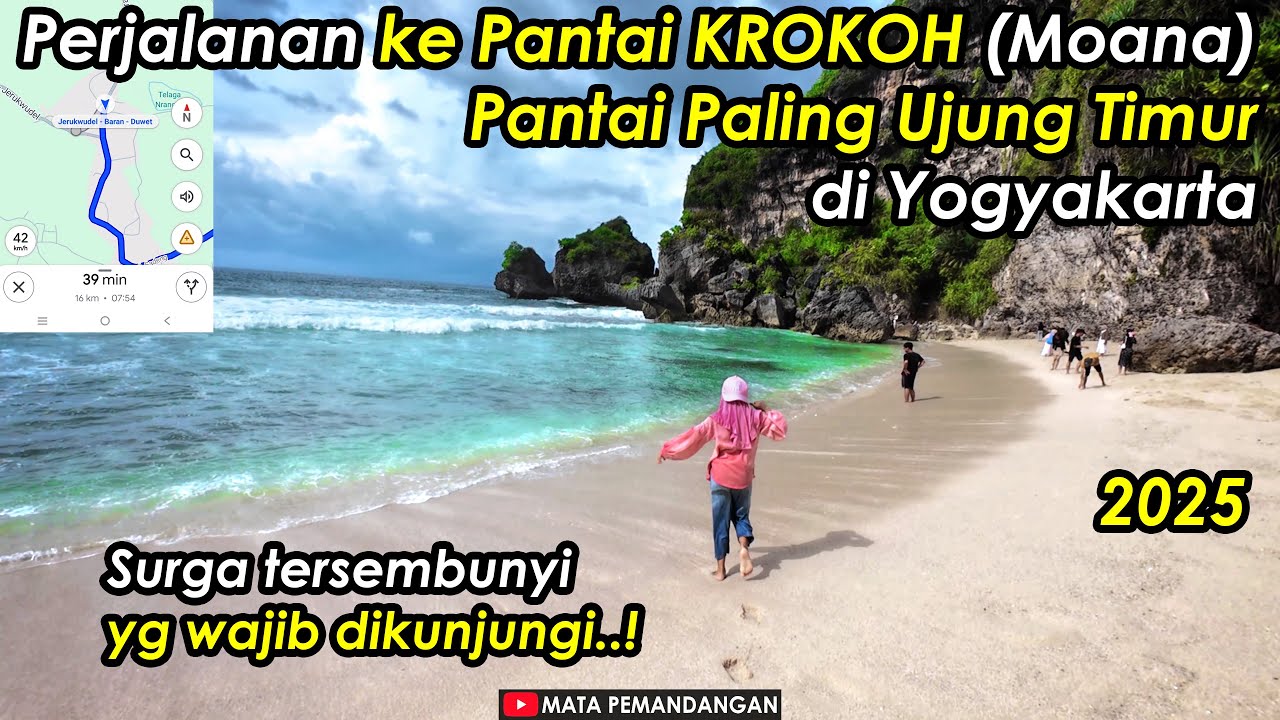 Jalan Menuju ke Pantai KROKOH Jogja | Review Lengkap Pantai Moana Gunung Kidul 2025