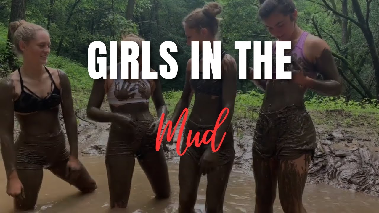Girls Playing in the Mud