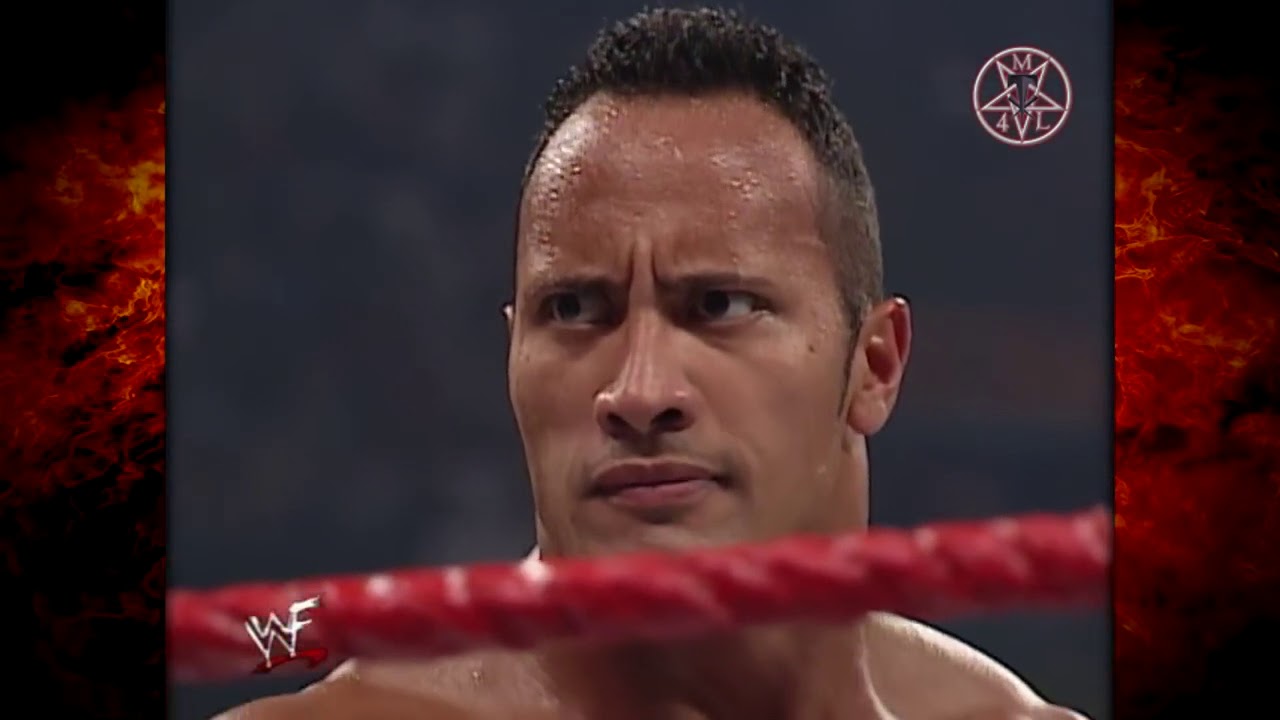 WWF RAW IS WAR June 12, 2000 Me vs The Rock No Holds Barred