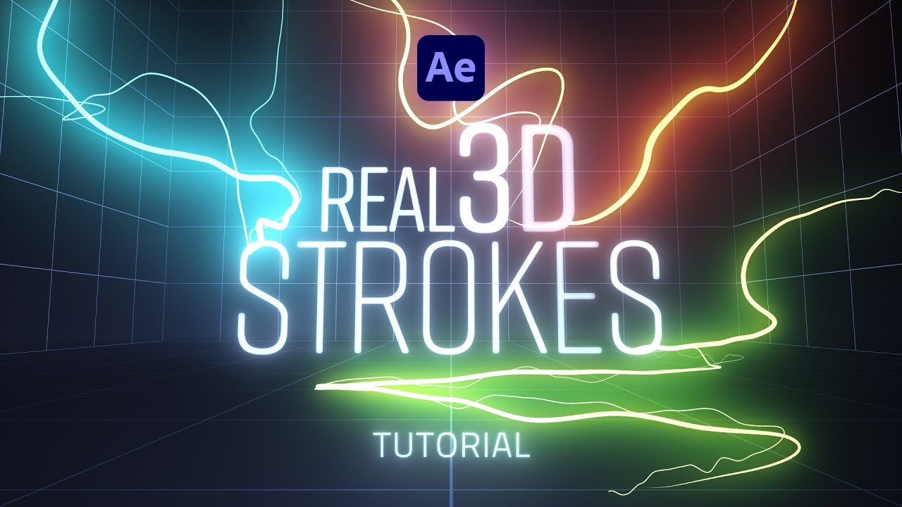 НАСТОЯЩАЯ 3D-обводка БЕЗ ПЛАГИНОВ | Учебник по After Effects