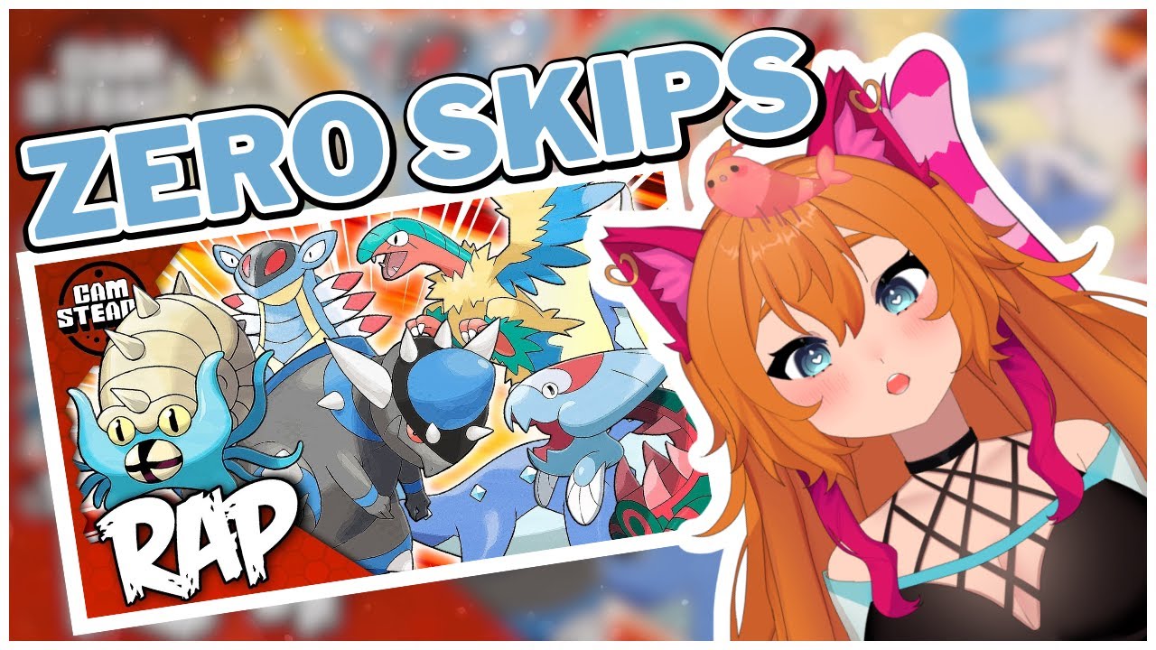 CATGIRL REACTS | FOSSIL POKEMON RAP CYPHER | Cam Steady ft. Chi-Chi, Cami-Cat, Zach B & More