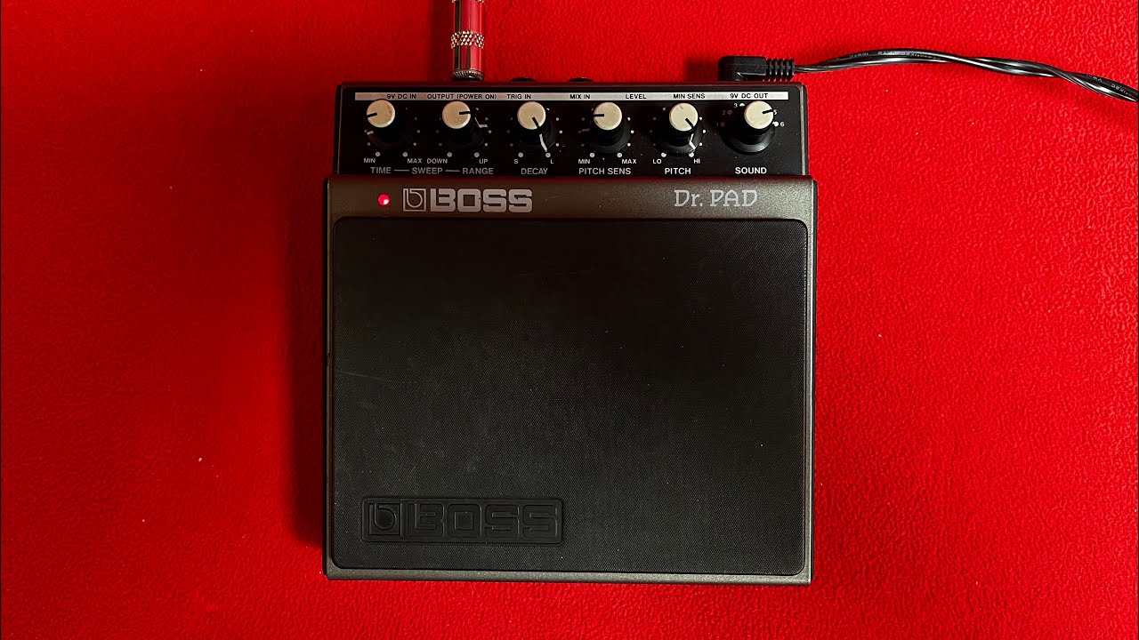 BOSS DR. PAD DRP-1 - Vintage Digital Drum Pad | DEMO