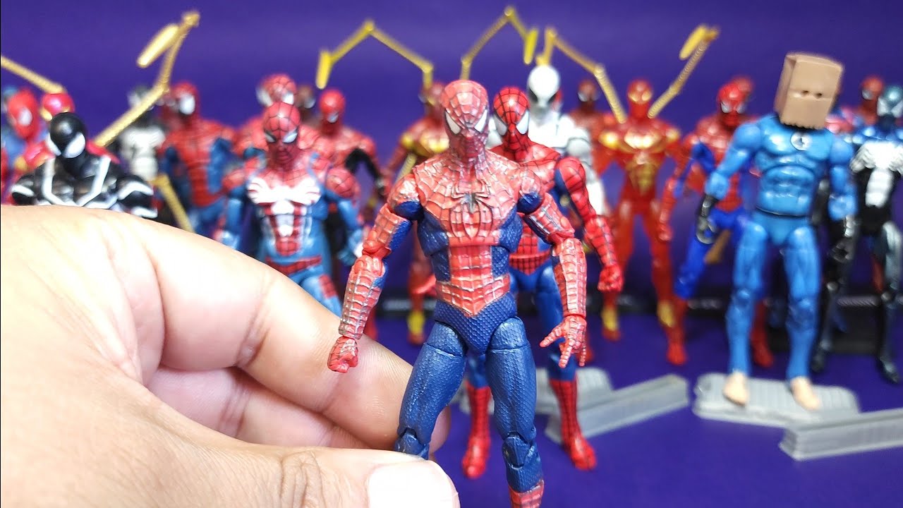 Todas las figuras de Spider-man Marvel Universe, Infinite y Legends 3.75