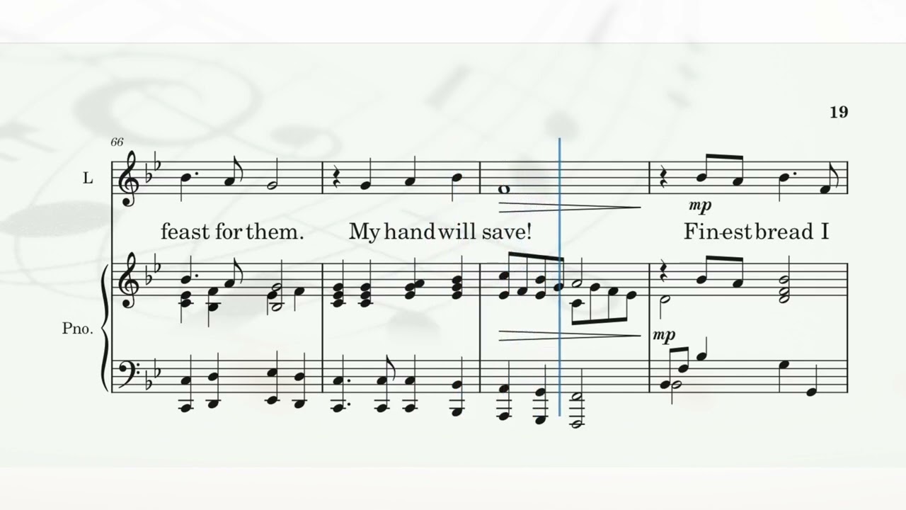 Here I Am, Lord - Vocal Duet: Low Part - Arranged by Tom Fettke
