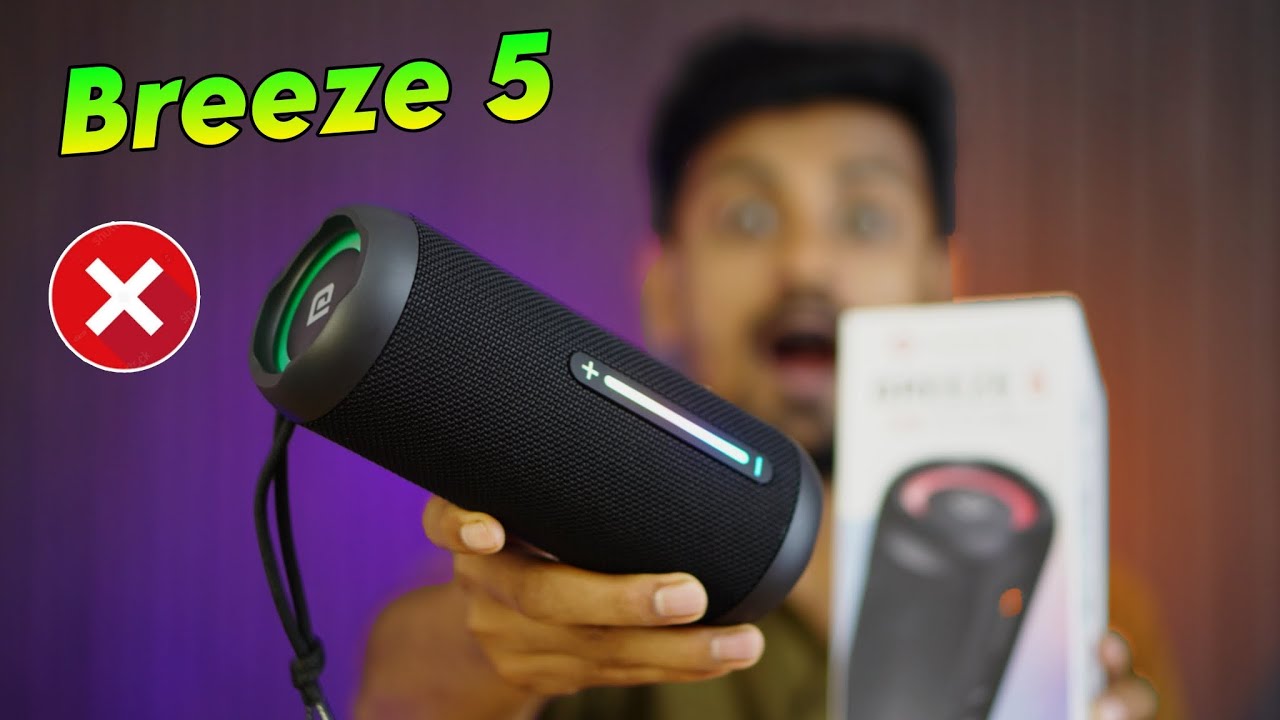 Portronics Breeze 5 🔥25W⚡(Review & Sound Test)⚡Best Bluetooth Speaker Under ₹2000 🔥