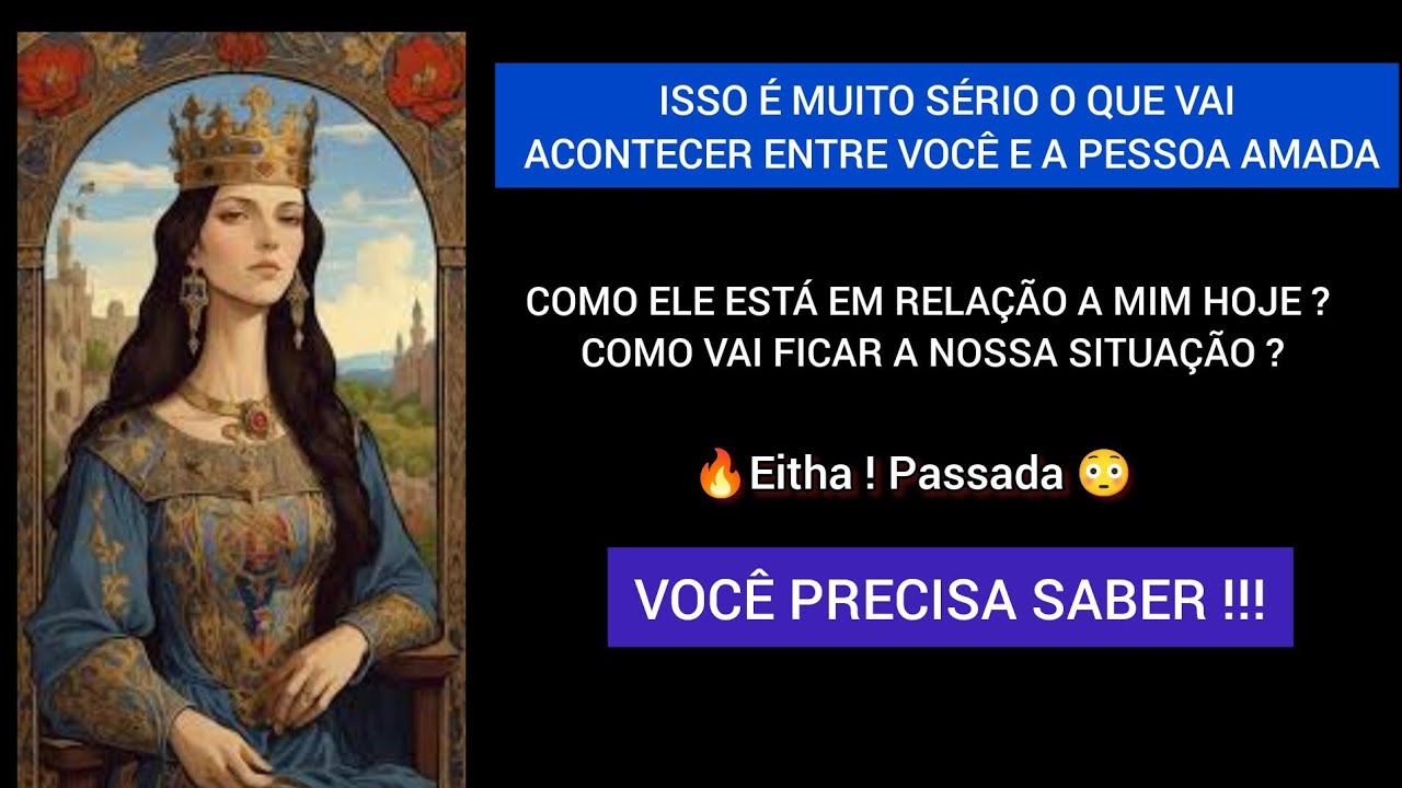 😍 COMO ELE ESTÁ EM RELAÇÃO A MIM HOJE ? COMO VAI FICAR A NOSSA SITUAÇÃO ? 😘 Tarot Responde Amor