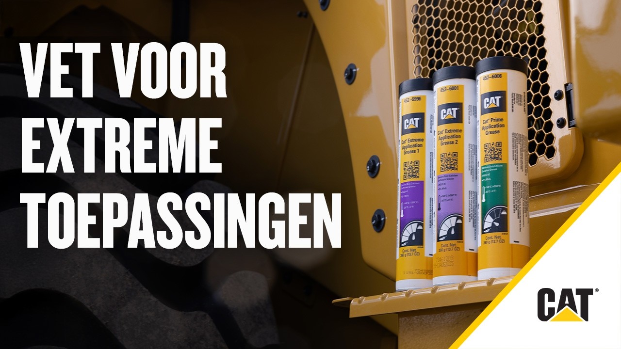 Zo gebruikt u smeermiddel van Cat&reg; voor extreme toepassingen
