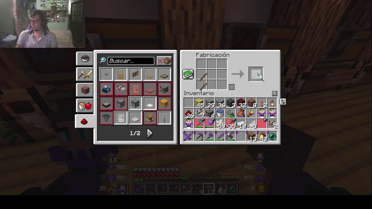 jugando al minecraft #40