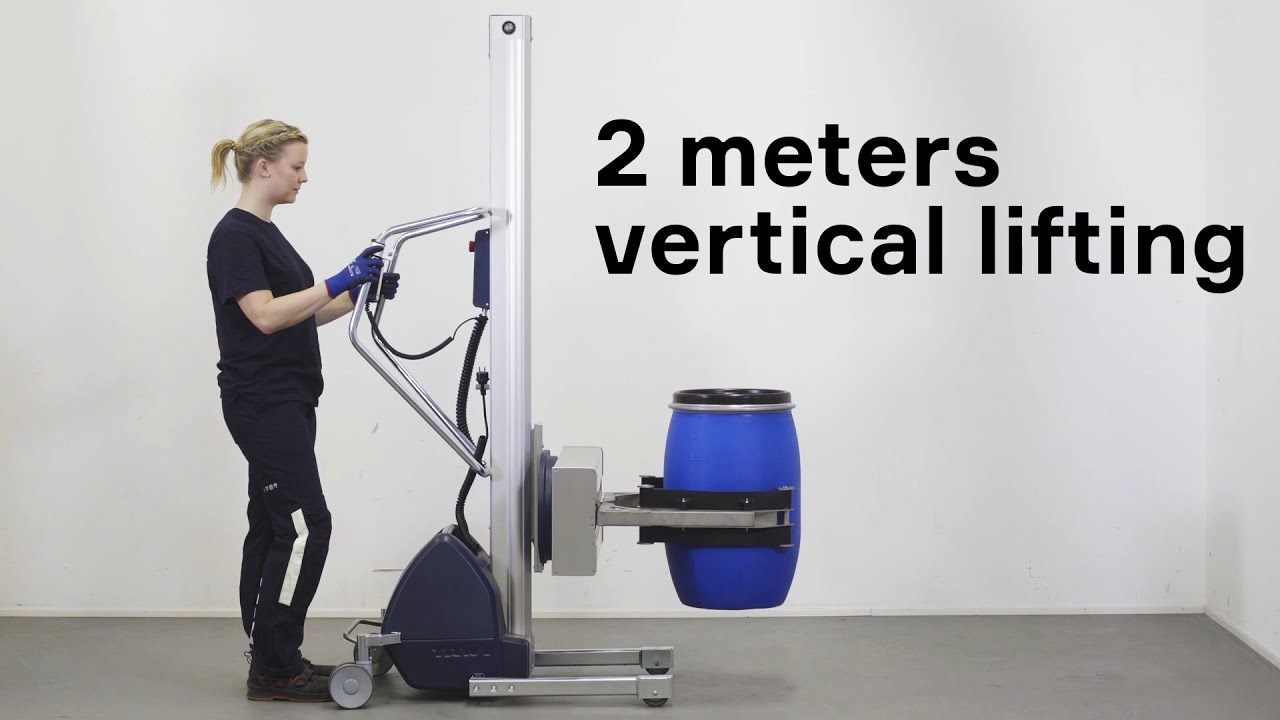 What to lift drums with ergonomics solutions