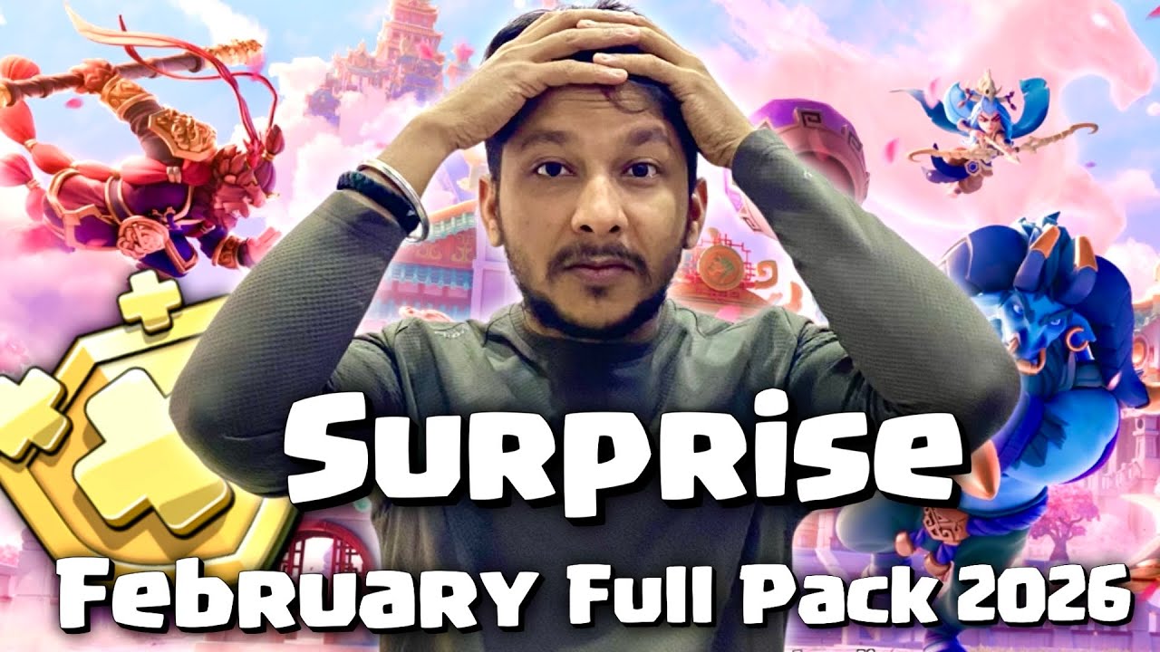 COC February Update Full Pack + Special Gold Pass Surprise 🎁