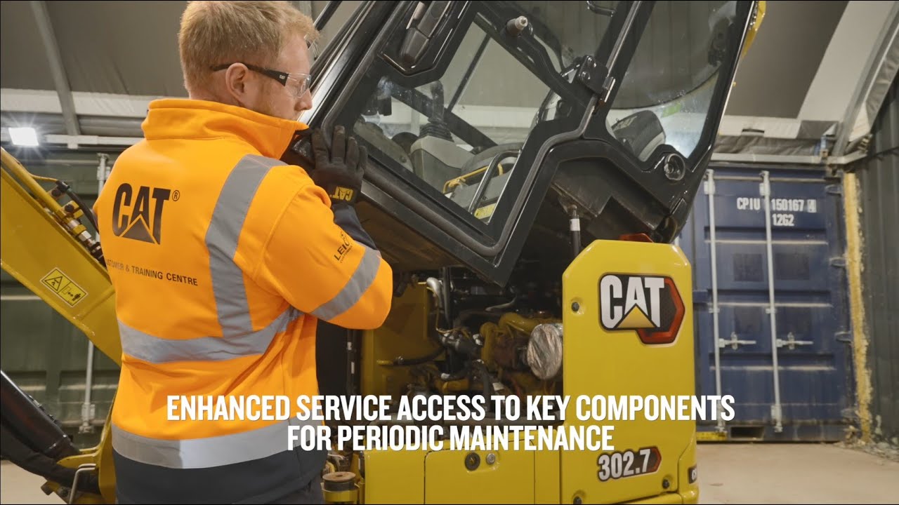 Cat&reg; Next Generation Mini Excavators ǀ Tilt Up Cab