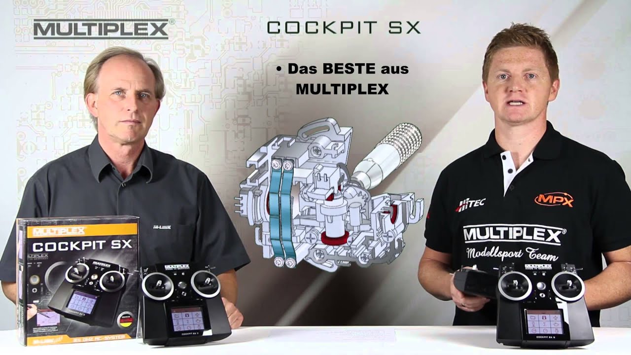 MULTIPLEX COCKPIT SX 7 / COCKPIT SX 9 [deutsch]