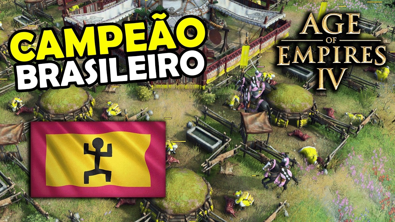 Como o Campe&atilde;o Brasileiro de Age of Empires 4 joga de Malianos - Erik