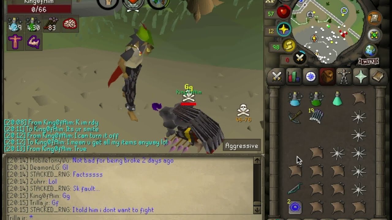*NEW* 50 Attack Gmaul Pure High Risk Pking PVP Worlds 2023