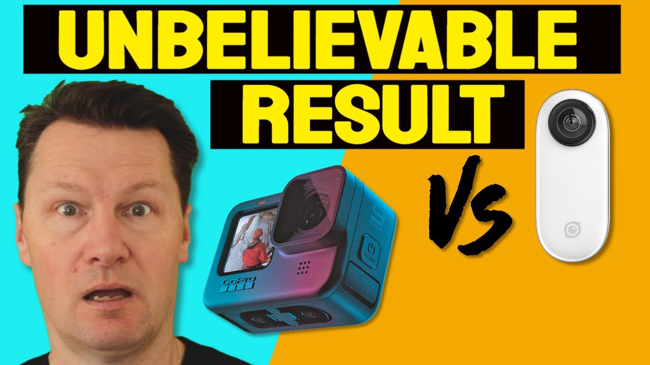 GoPro Hero 9 vs Insta 360GO horizon leveling - UNBELIEVABLE