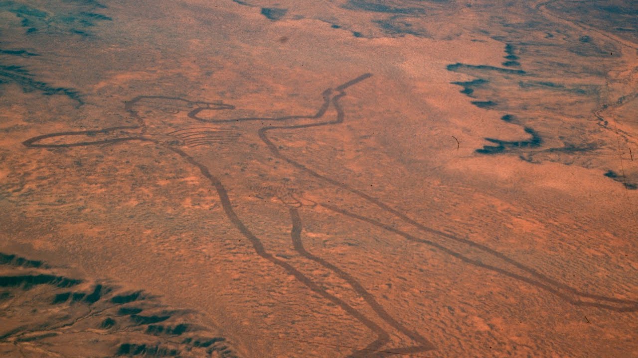 Who Put This 2-Mile Long Drawing in the Australian Desert?