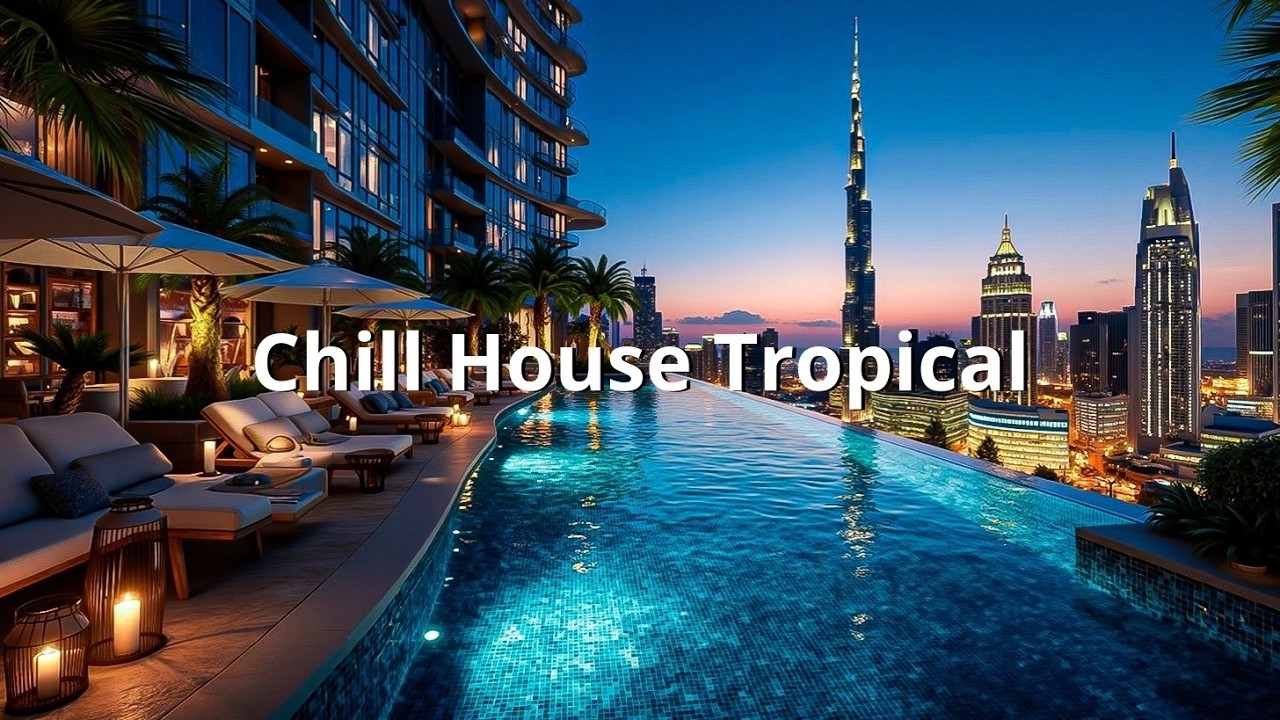 Deep Chill House, Тропический Лаундж & Чилаут | Релакс у Бассейна на Крыше на Закате