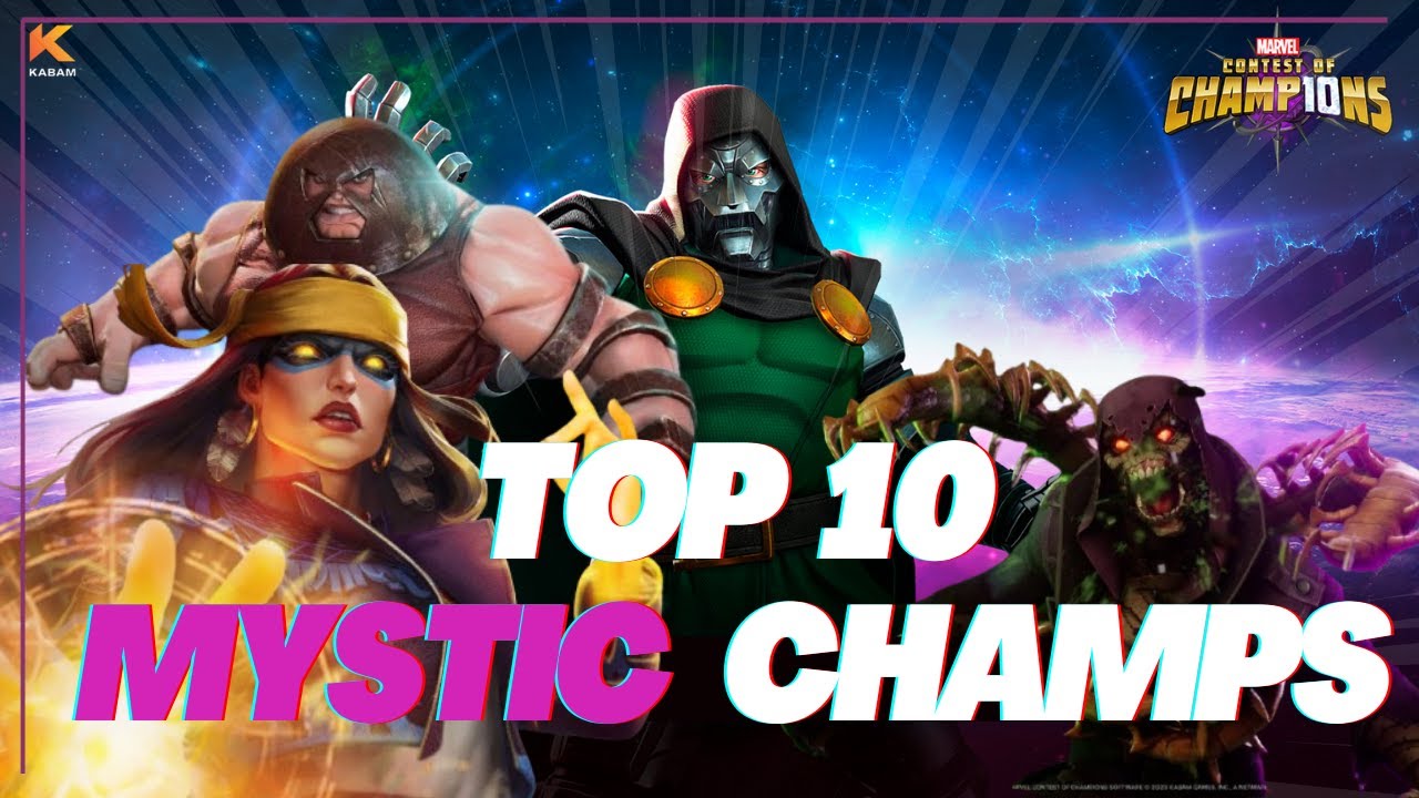 Top 10 Mystic Champions in MCOC 2025