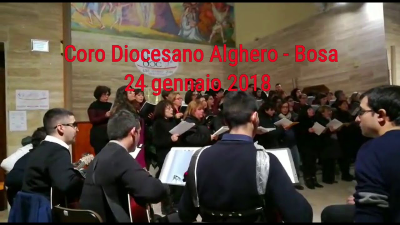 Ave Maria Verbum Panis Coro diocesano Alghero Bosa