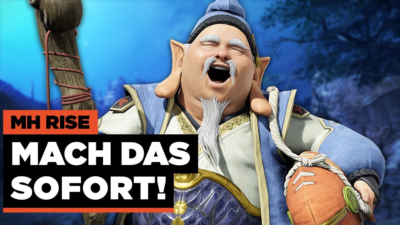 🚨Diese 6 Sachen solltest du sofort machen - Monster Hunter Rise Anfänger Guide mit Tipps Deutsch