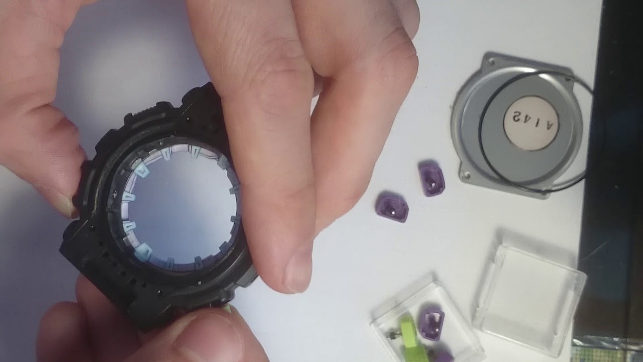 Change buttons Casio G-shock