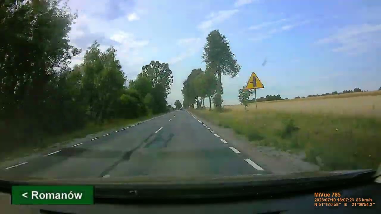 DW744 Wierzbica - Radom x3